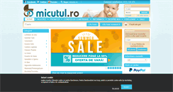 Desktop Screenshot of micutul.ro